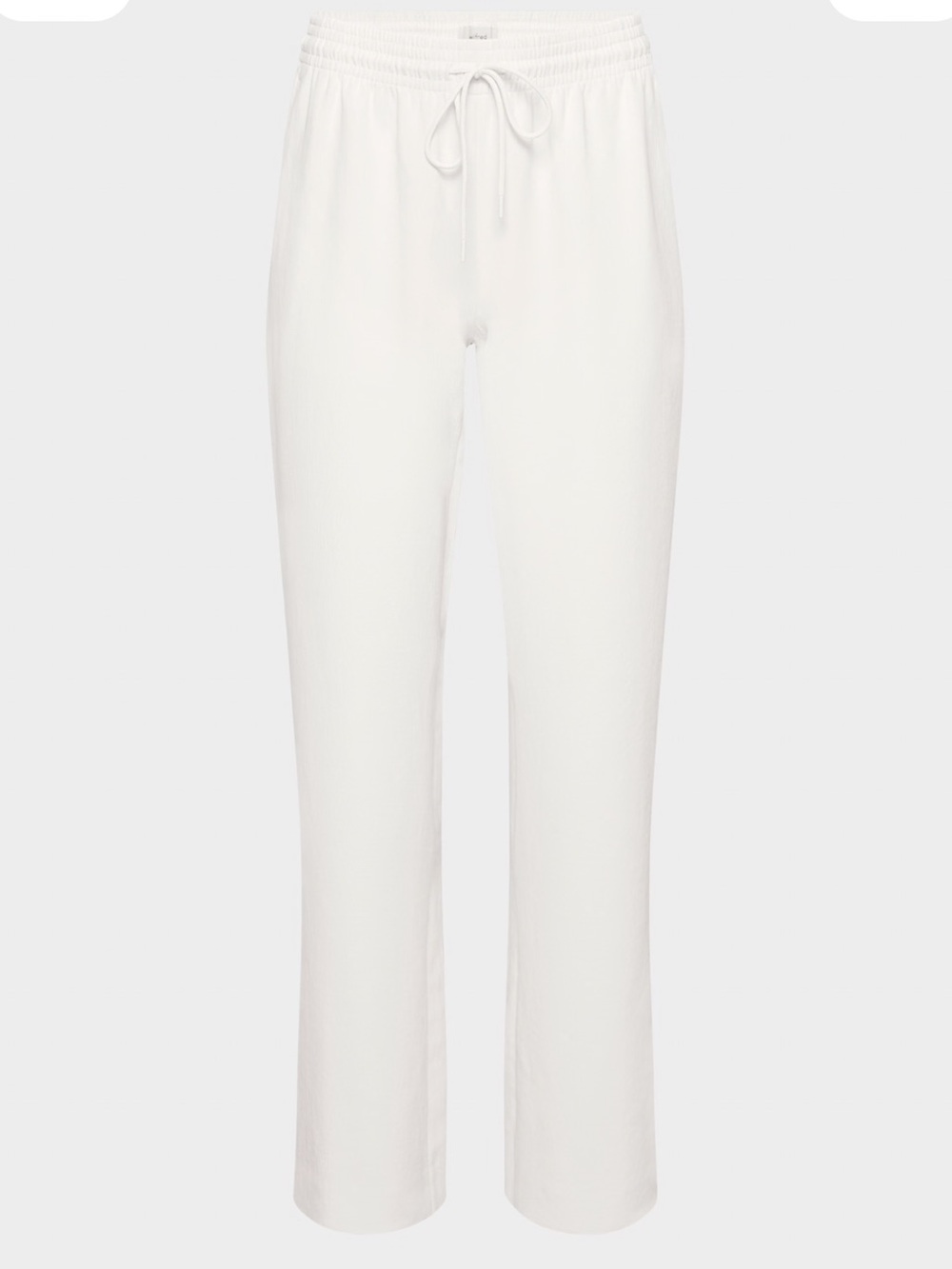 Wilfred White Drawstring Track Pants